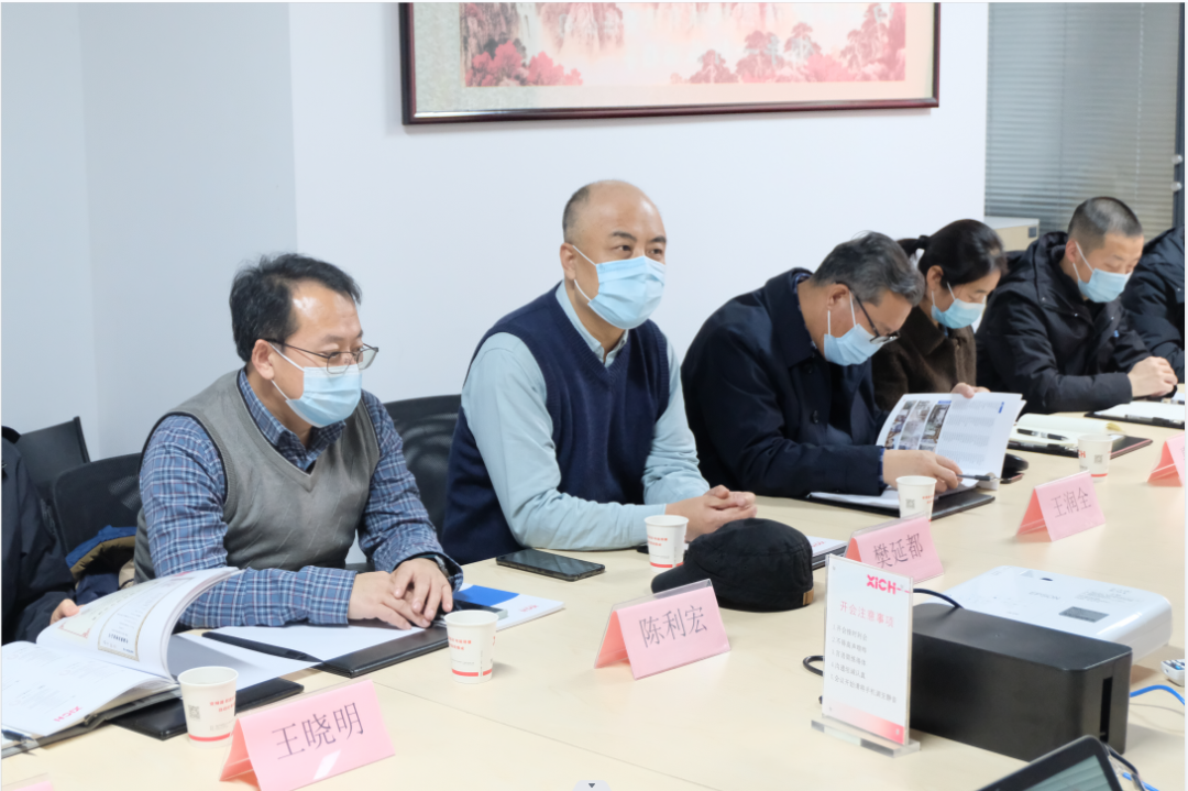 陜西省總商會副會長、西安華歐精密機械有限公司董事長樊延都一行來西馳參觀交流(圖2)